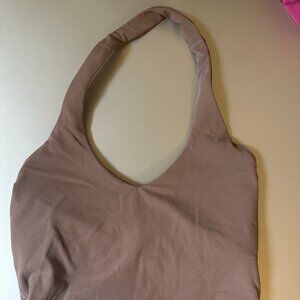 lululemon align halter tank in dusty rose